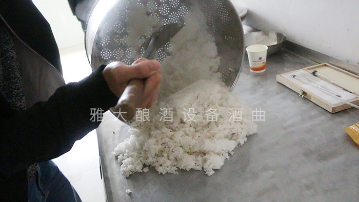 蒸好的大米飯 蒸好的大米飯